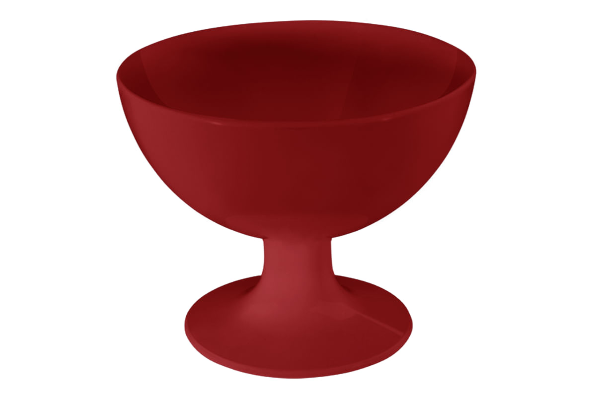 Taça de sobremesa Cozy 10,5 x 10,5 x 8 cm 150 ml Vermelho