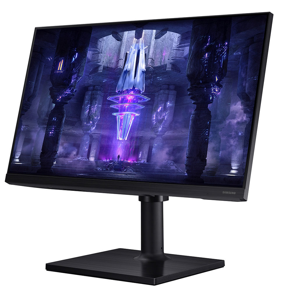 Monitor Gamer Odyssey G30 24" Samsung, FHD, 144 Hz, 1ms, HDMI, DP, Freesync - LS24BG300ELMZD