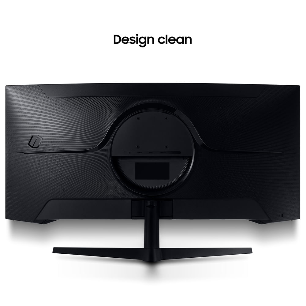 Monitor Gamer Odyssey G5 34" Samsung com 2,500:1 Contraste, Ultra WQHD, 165Hz, 1ms, HDMI - LC34G55TWWLMZD