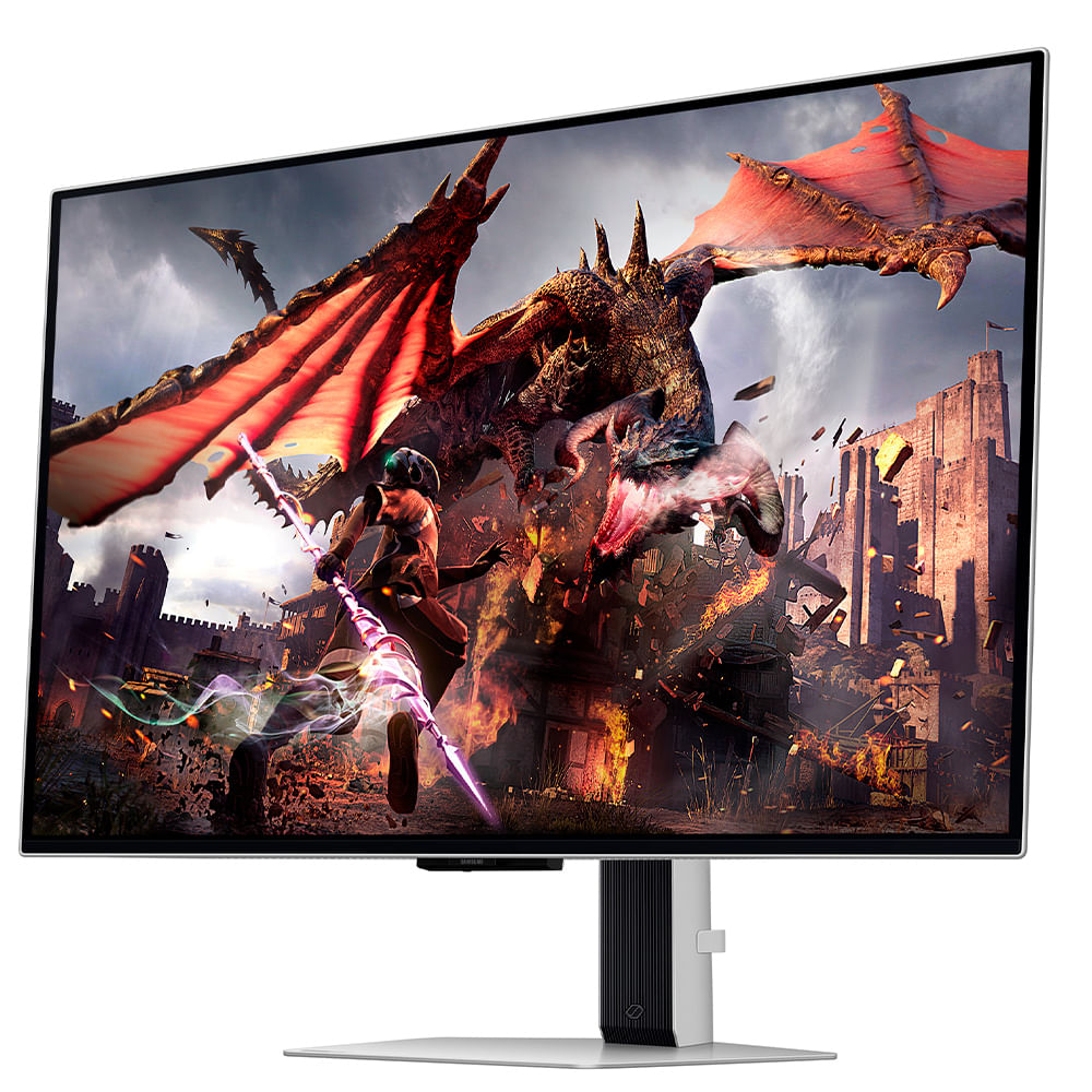 Monitor Gamer Odyssey OLED G8 32" Samsung com 1,000,000:1 Contraste, OLED, 240 Hz - LS32DG800SLXZD